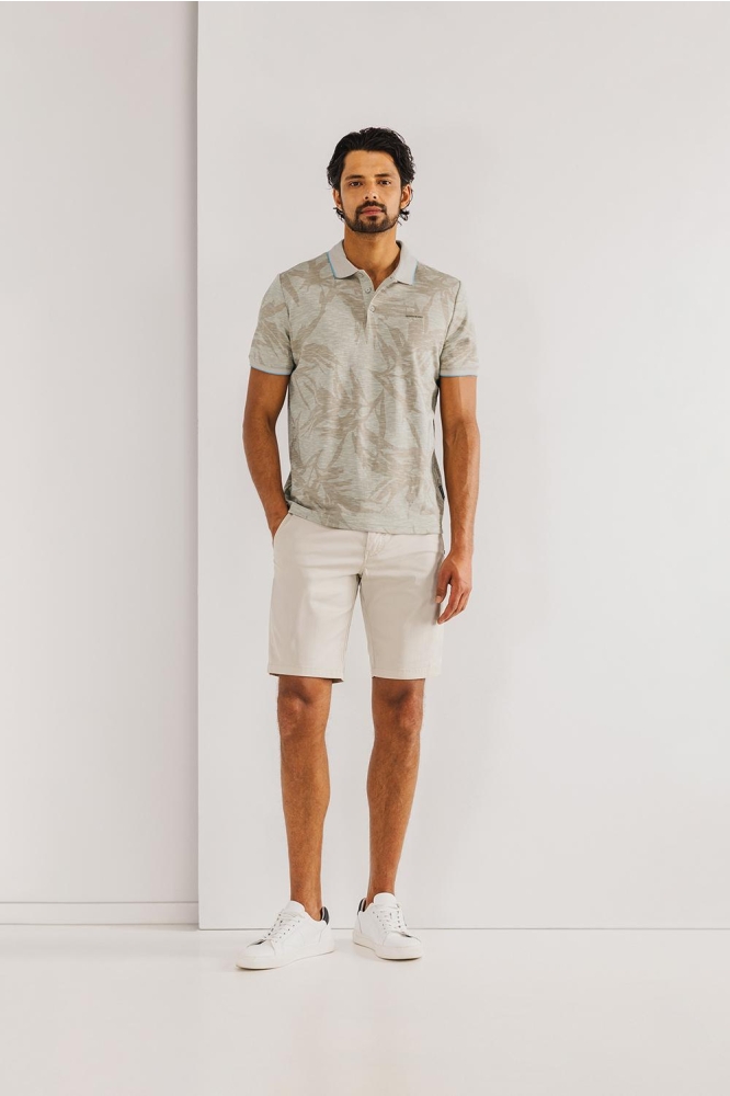 PIQUE POLO MET ALLOVER PRINT 464 15903 1611